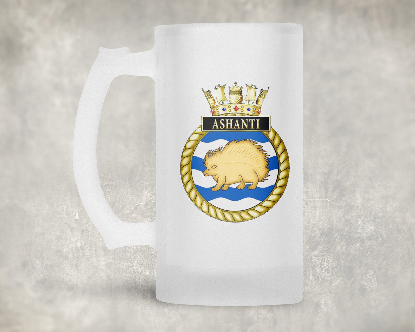 HMS Ashanti - Frosted Stein