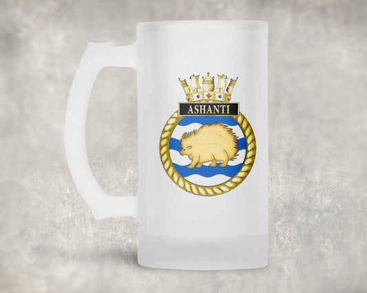 HMS Ashanti - Frosted Stein