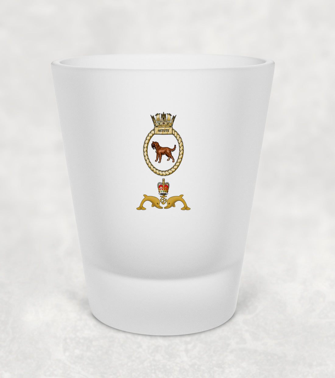 HMS Astute - Shot Glass