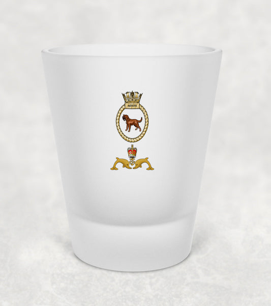 HMS Astute - Shot Glass