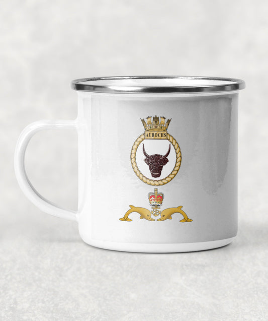 HMS Aurochs - Enamel Mug