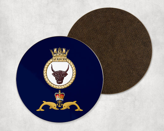 HMS Aurochs - Round Coaster Set