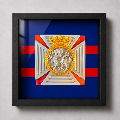 Duke of Edinburgh's Royal Regiment Cap Badge Display Frame | Officially Licensed