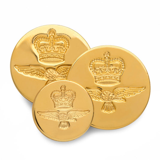 Royal Air Force Blazer Button In Gold