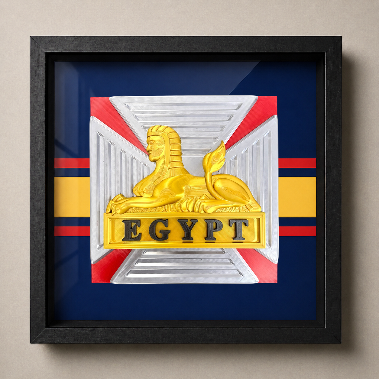 The Royal Gloucestershire, Berkshire and Wiltshire Regiment Cap Badge Display Frame | Officially Licensed