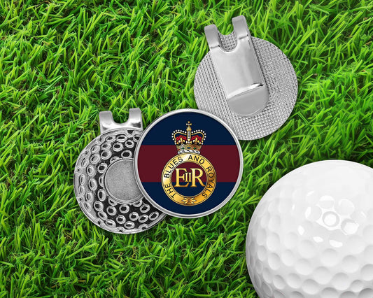 The Blues and Royals - Golf Ball Marker Hat Clip