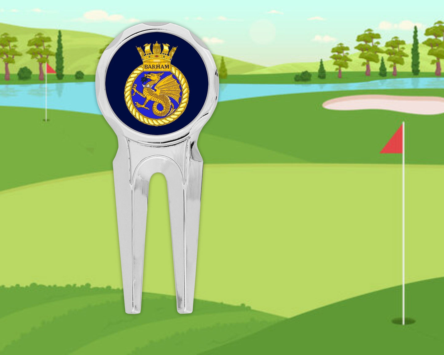 HMS Barham - Golf Divot Repair Tool