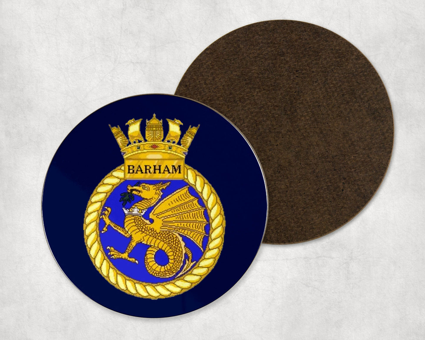 HMS Barham - Round Coaster Set