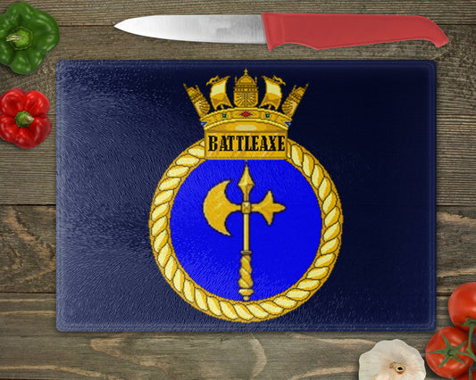 HMS Battleaxe - Cutting Board