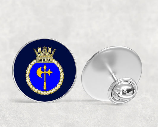 HMS Battleaxe - Lapel Pin