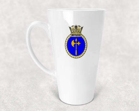 HMS Battleaxe - Latte Mug 17oz