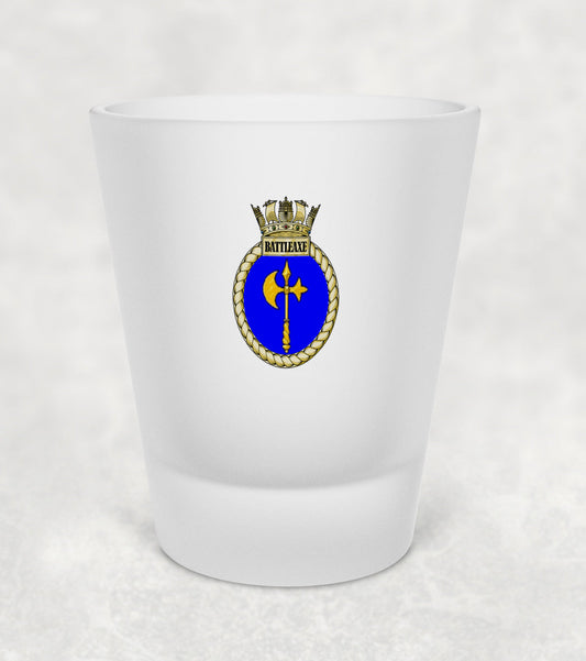 HMS Battleaxe - Shot Glass