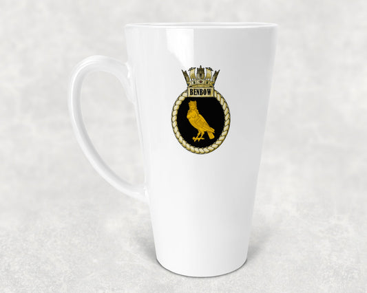 HMS Benbow - Latte Mug 17oz
