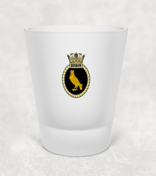 HMS Benbow - Shot Glass