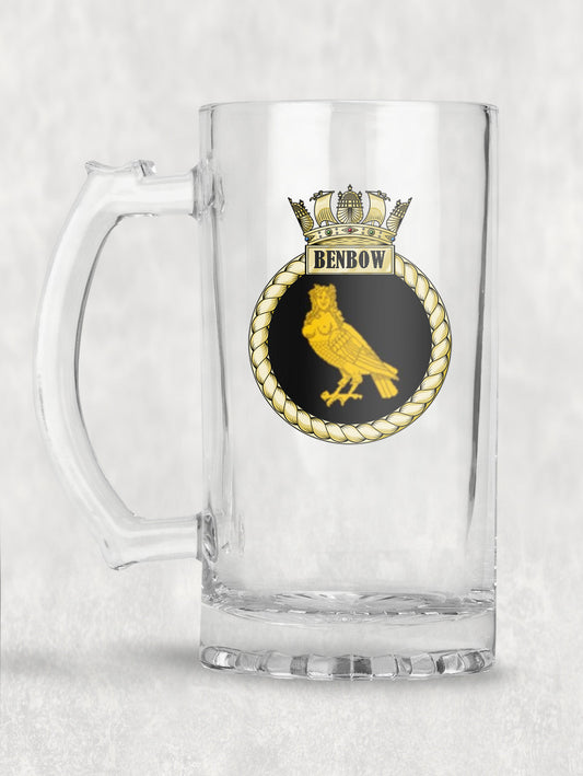 HMS Benbow - Tankard/Beer Mug/Stein