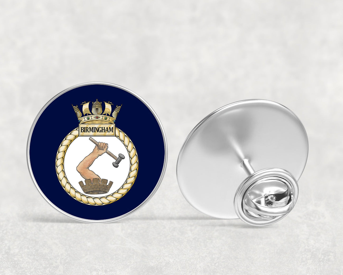 HMS Birmingham - Lapel Pin