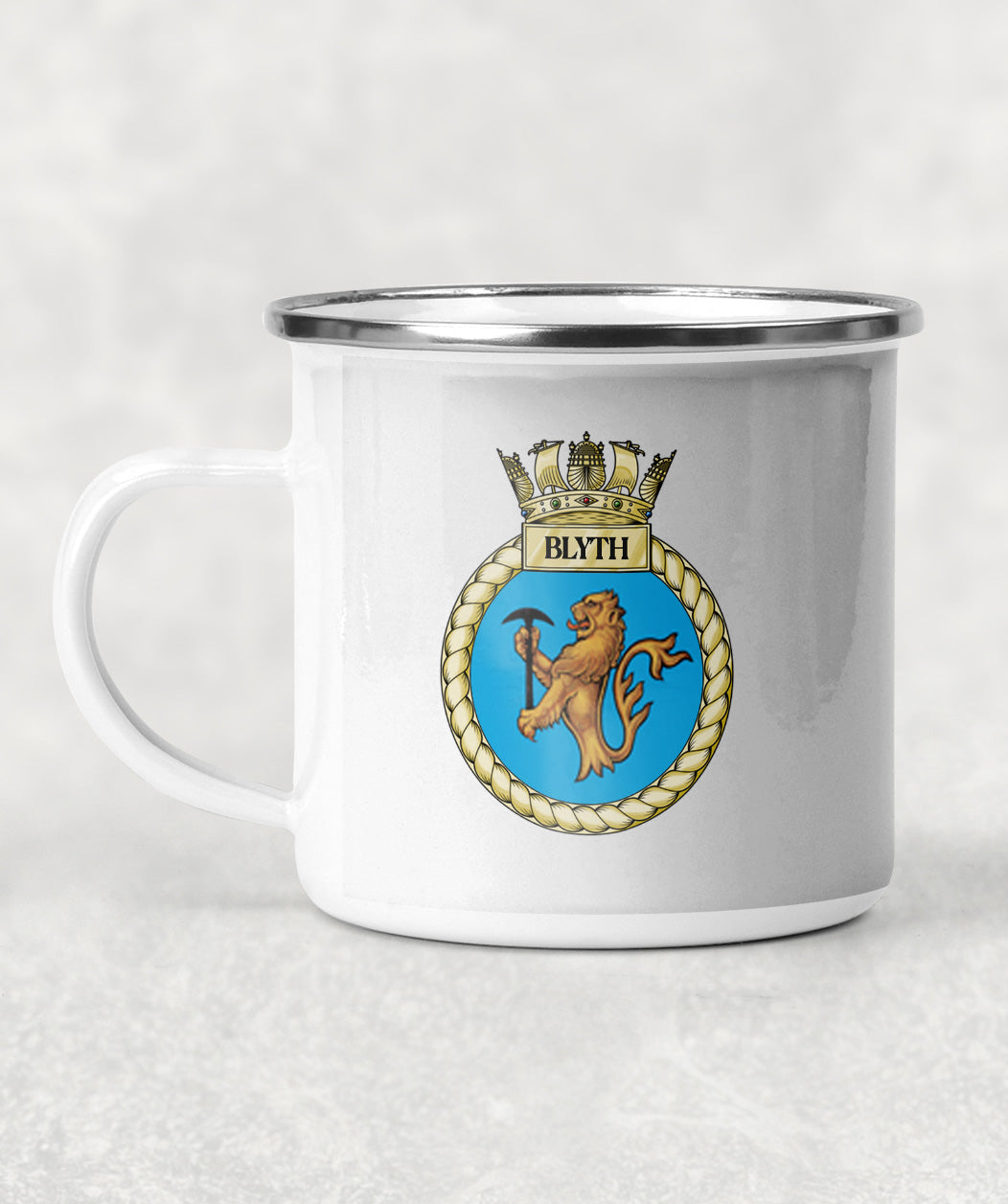 HMS Blyth - Enamel Mug