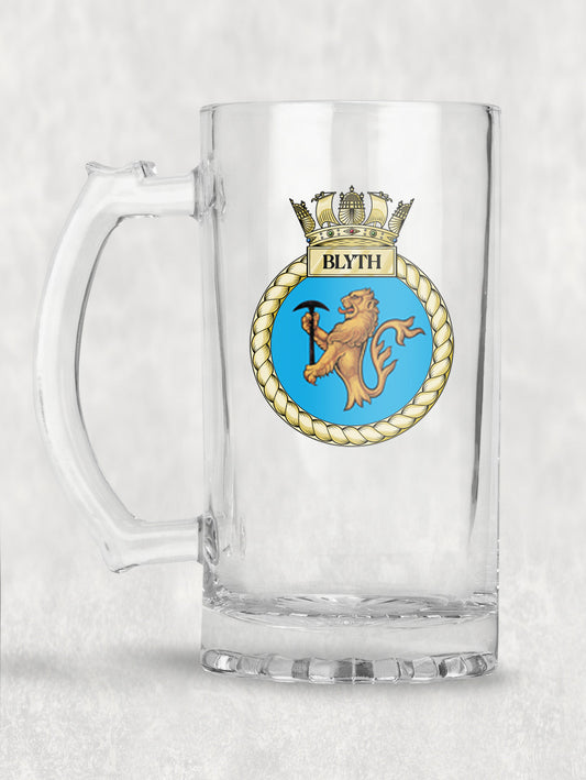 HMS Blyth - Tankard/Beer Mug/Stein