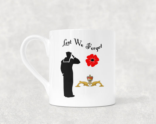 Lest We Forget - Submariner - Bone China Mug