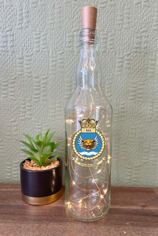 814 Naval Air Squadron - Bottle With Lights