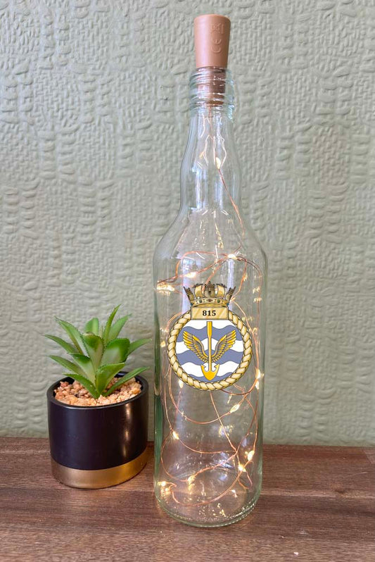 815 Naval Air Squadron - Bottle With Lights