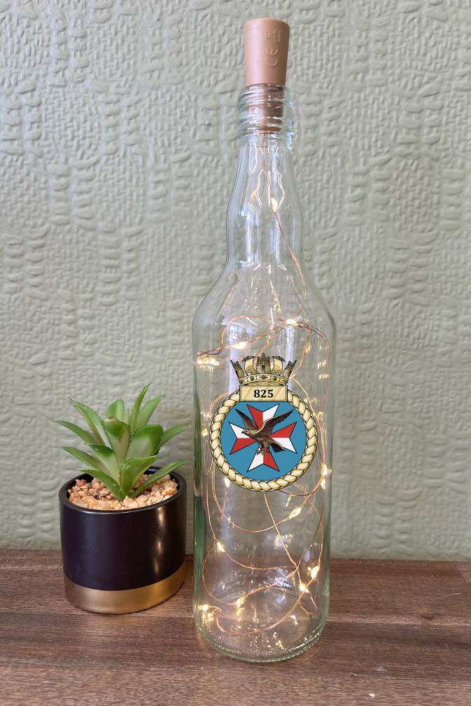 825 Naval Air Squadron - Bottle With Lights