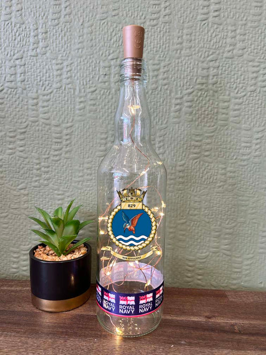 829 Naval Air Squadron - Bottle With Lights