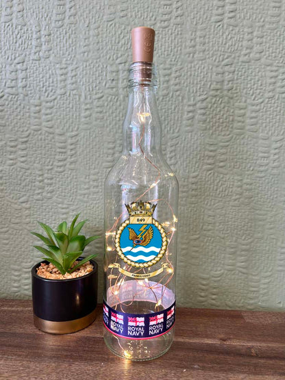 854 Naval Air Squadron - Bottle With Lights