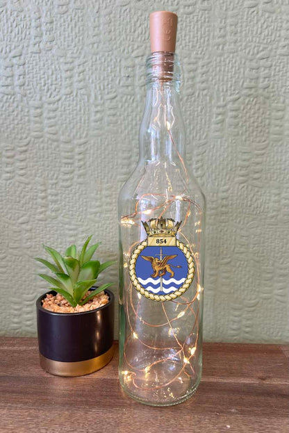 854 Naval Air Squadron - Bottle With Lights