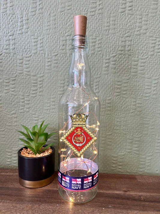 HMS Dalriada - Bottle With Lights