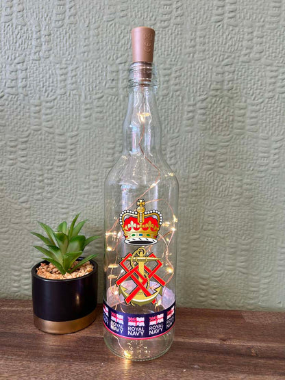 Queen Alexandra's Royal Naval Nursing Service QARNNS - Bottle With Lights