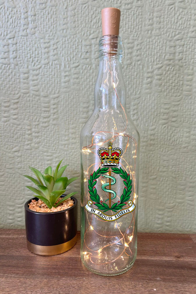 Royal Army Medical Corps - Bottle With Lights