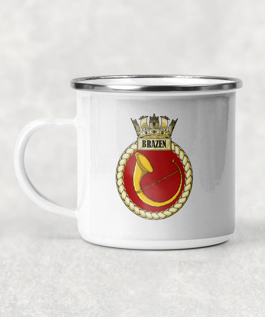 HMS Brazen - Enamel Mug
