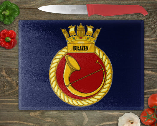 HMS Brazen - Cutting Board
