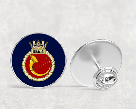 HMS Brazen - Lapel Pin