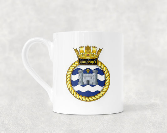 HMS Bridport - Bone China Mug