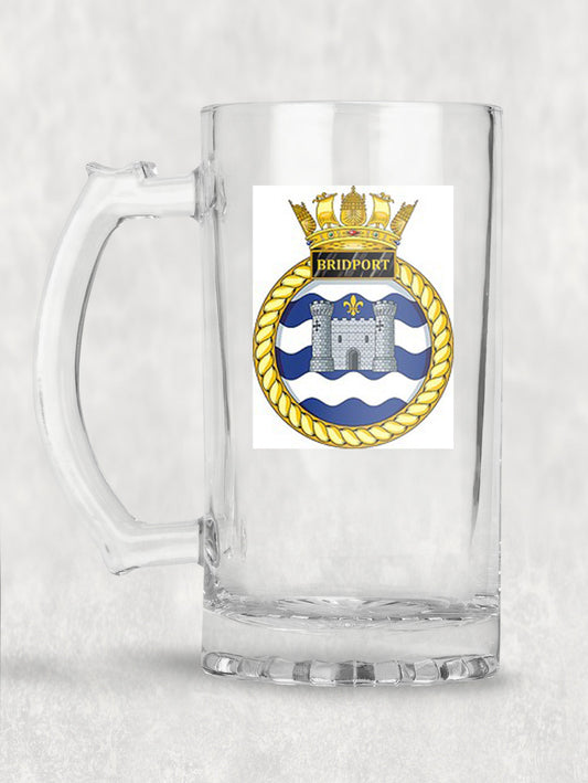 HMS Bridport - Tankard/Beer Mug/Stein