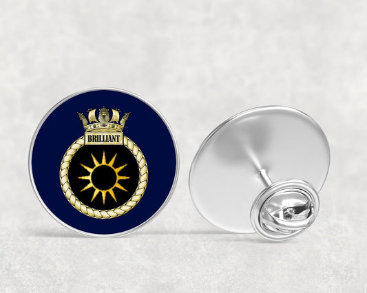 HMS Brilliant - Lapel Pin
