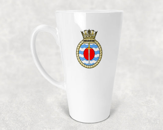 HMS Broadsword - Latte Mug 17oz