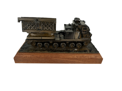M270 MLRS Cold Cast Bronze Military Statue | Made in England