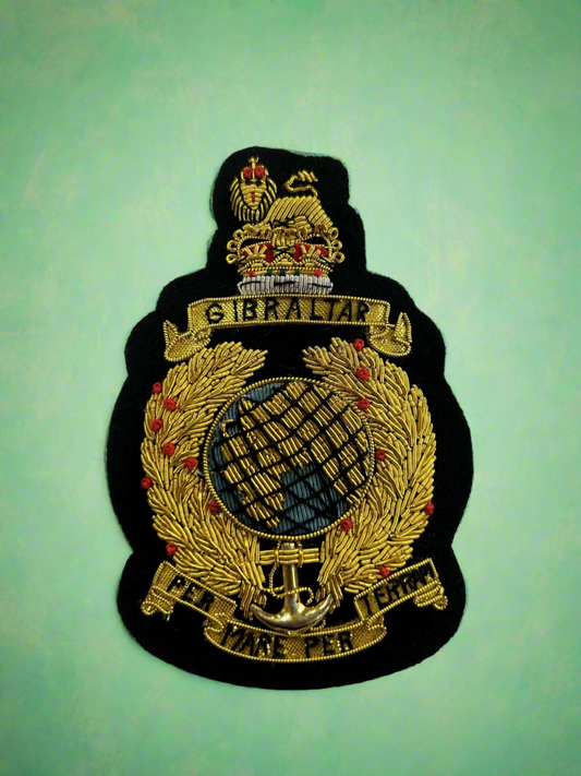 Royal Marines Corps Crest - Blazer Badge