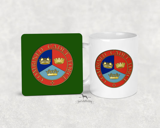 Combined Cadet Force - MUG and COASTER SET