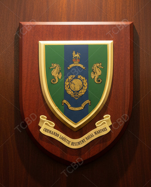 Commando Logistics Regiment - Wall Shield Plaque | MOD Licensed Seller