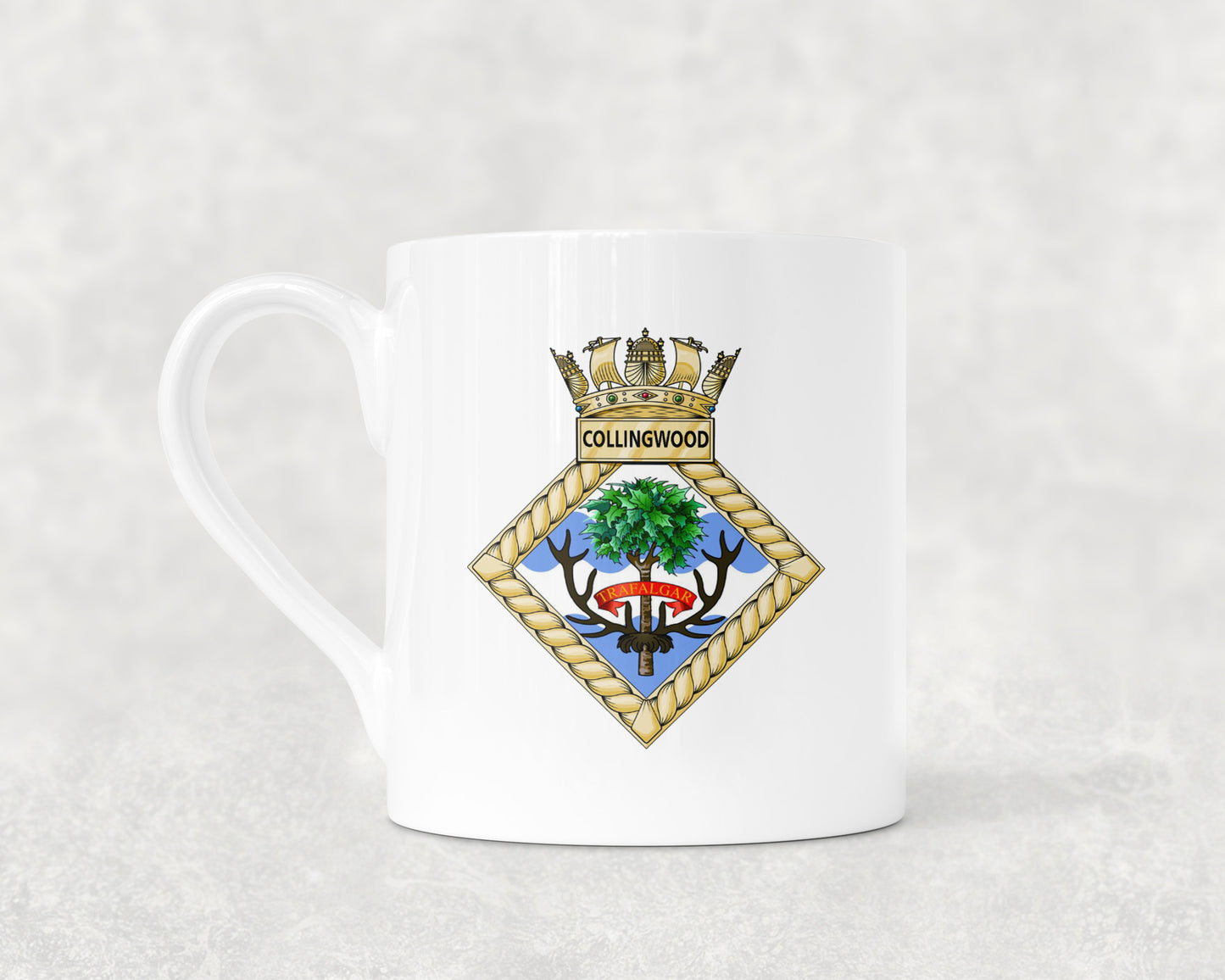 HMS Collingwood - Bone China Mug
