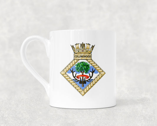 HMS Collingwood - Bone China Mug