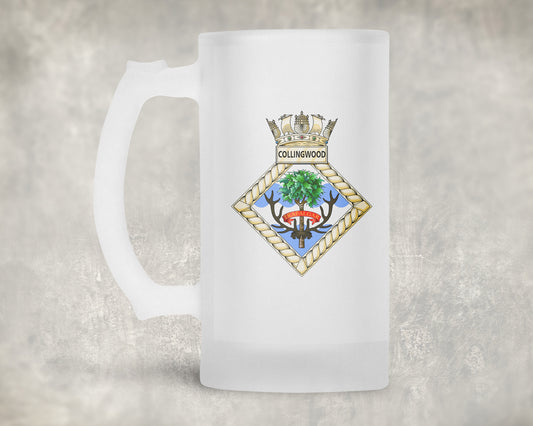 HMS Collingwood - Frosted Stein