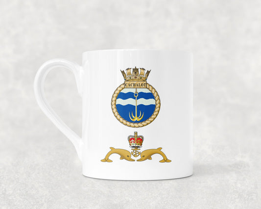 HMS Cachalot - Bone China Mug