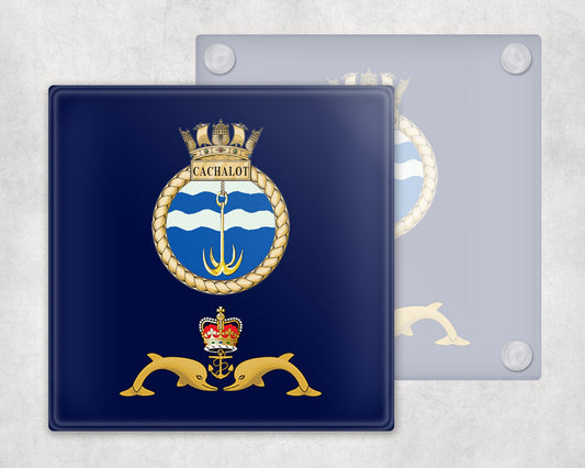 HMS Cachalot - Glass Coaster