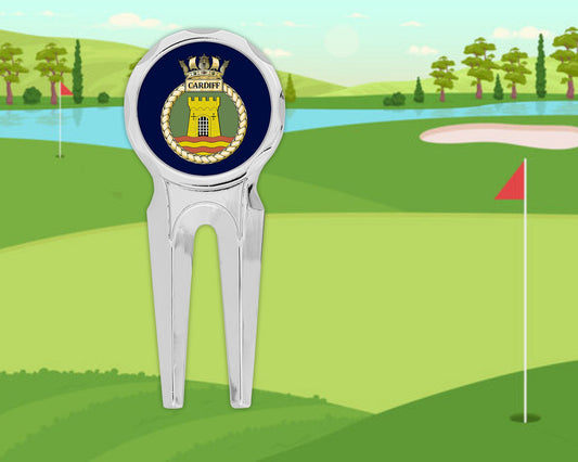 HMS Cardiff - Golf Divot Repair Tool