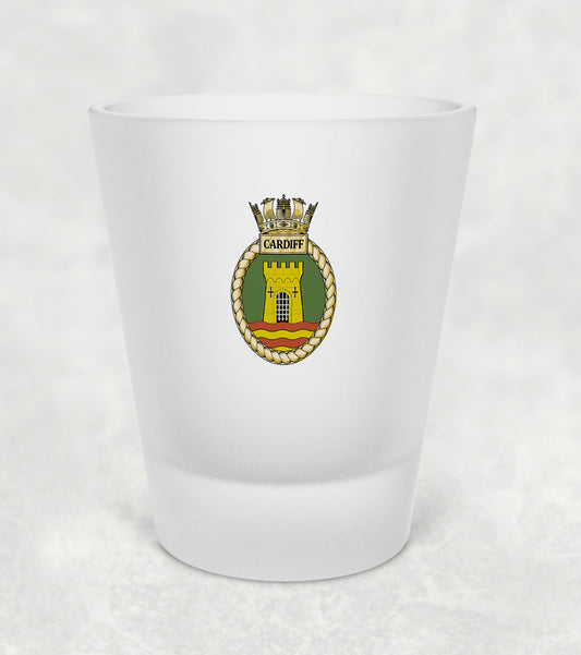 HMS Cardiff - Shot Glass